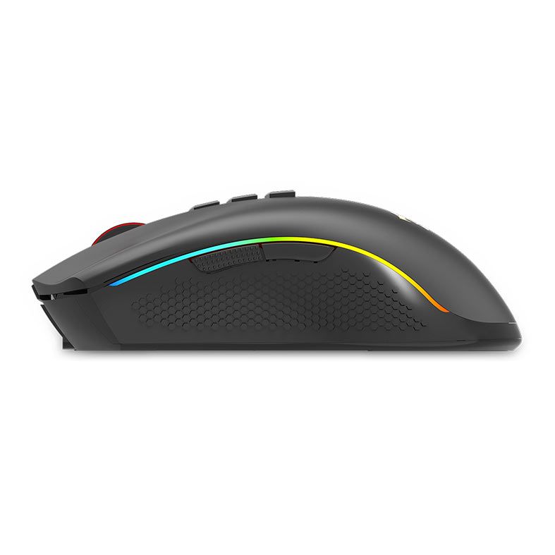 Mouse Gamer Redragon Cobra Pro, Wireless, RGB, 16000 DPI, 8 Botoes, Preto, M711-PRO
