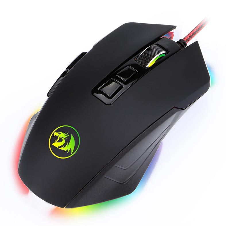 Mouse Gamer Redragon Dagger 2 Chroma RGB 10000DPI Preto, M715RGB-1