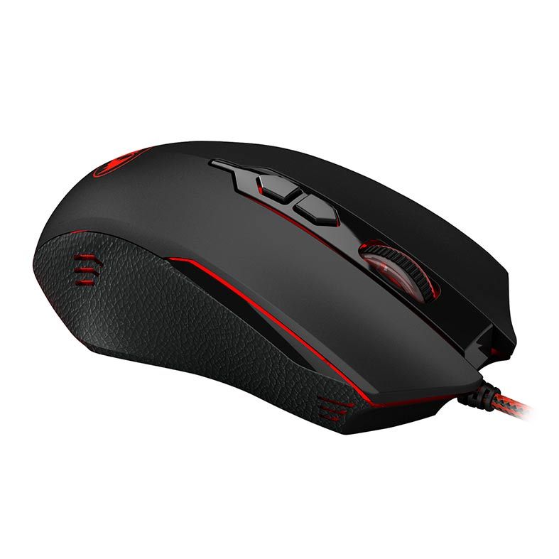 Mouse Gamer Redragon Inquisitor 2 Led Vermelho 7200DPI Preto, M716A