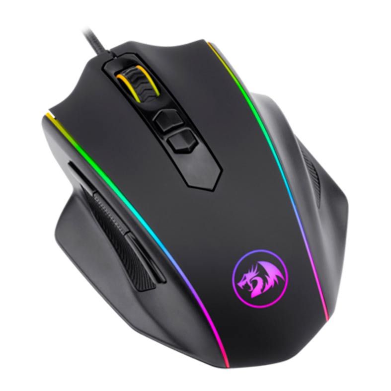 Mouse Gamer Redragon Vampire RGB Preto 10000DPI, M720-RGB