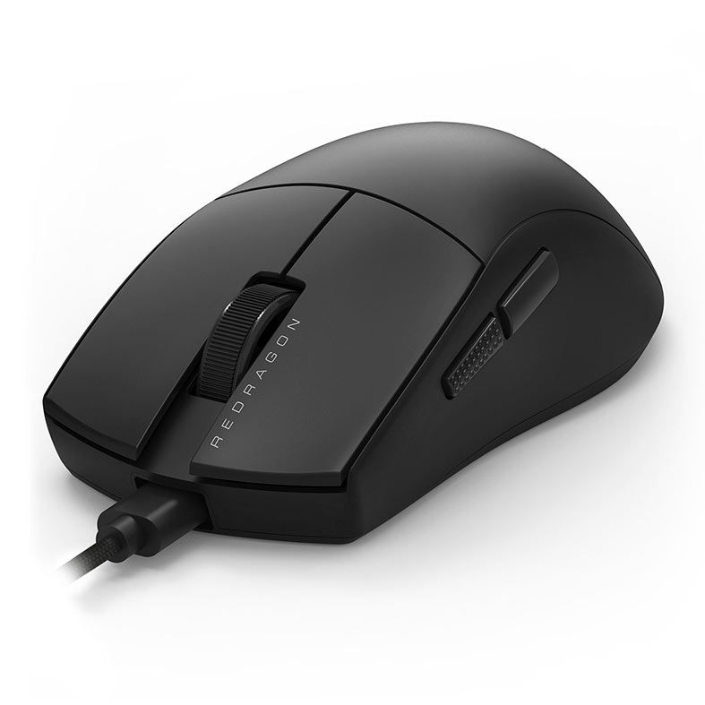 Mouse Gamer Redragon k1ng 1K, 12400DPI, 5 Botoes, Preto,M724