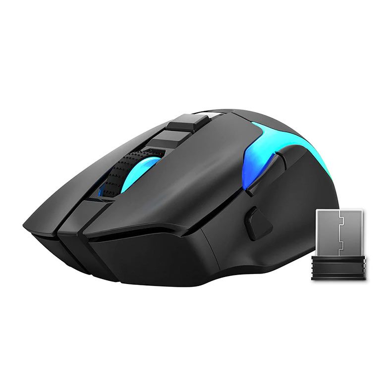 Mouse Gamer Marvo M729W PRO, RGB, Wireless, 7 Botoes, Preto, M729W-PRO