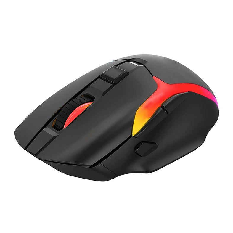 Mouse Gamer Marvo M729W PRO, RGB, Wireless, 7 Botoes, Preto, M729W-PRO