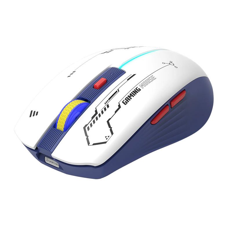 Mouse Gamer Marvo M796W Scorpion, Wireless, 3200DPI, 6 Botoes, Branco, M796W