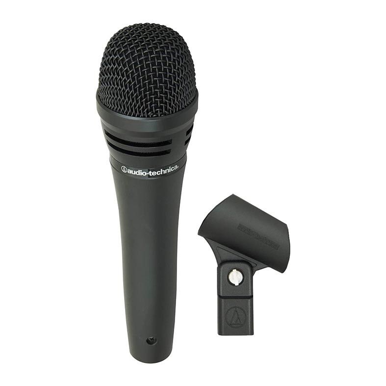 Microfone Audio Technica Dinamico Hipercardioide XLRM Preto, M8000