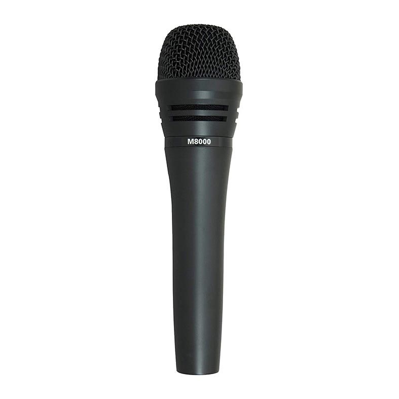Microfone Audio Technica Dinamico Hipercardioide XLRM Preto, M8000