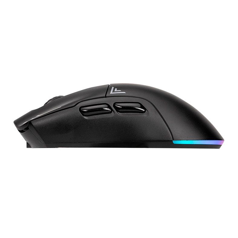 Mouse Gamer Marvo M803W, RGB, Wireless, 4800DPI, 7 Botoes, Preto, M803W-BK