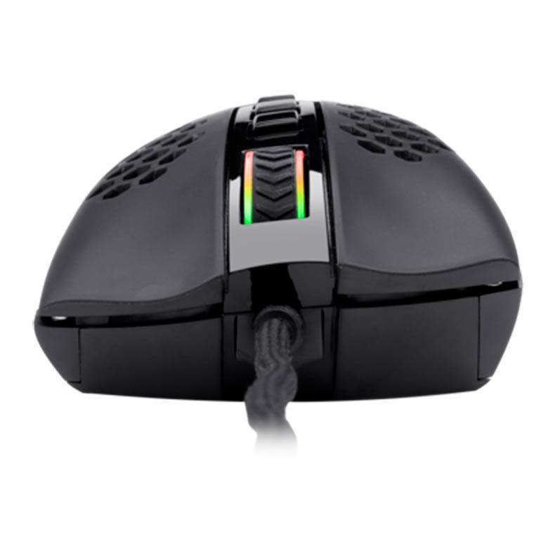 Mouse Gamer Redragon Storm RGB 12400DPI Preto, M808-RGB