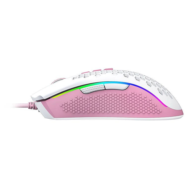 Mouse Gamer Redragon Storm, RGB, 12400DPI, 8 Botoes, M808WP-RGB