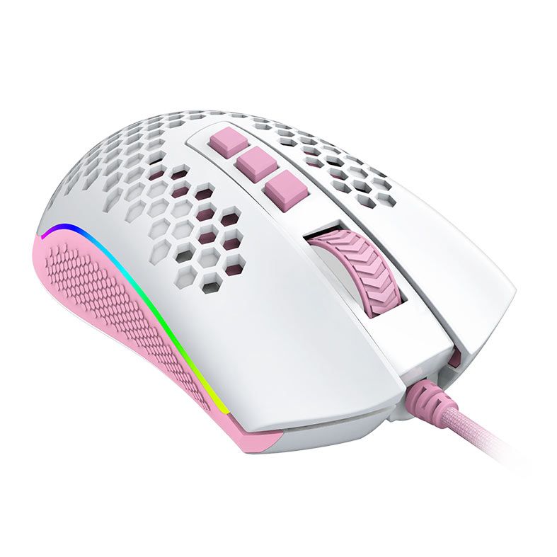 Mouse Gamer Redragon Storm, RGB, 12400DPI, 8 Botoes, M808WP-RGB