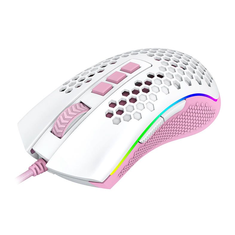 Mouse Gamer Redragon Storm, RGB, 12400DPI, 8 Botoes, M808WP-RGB
