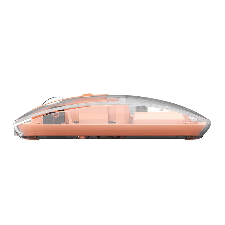 Mouse Marvo M810W, Rainbow, Wireless, 1600DPI, Laranja, M810W-OR