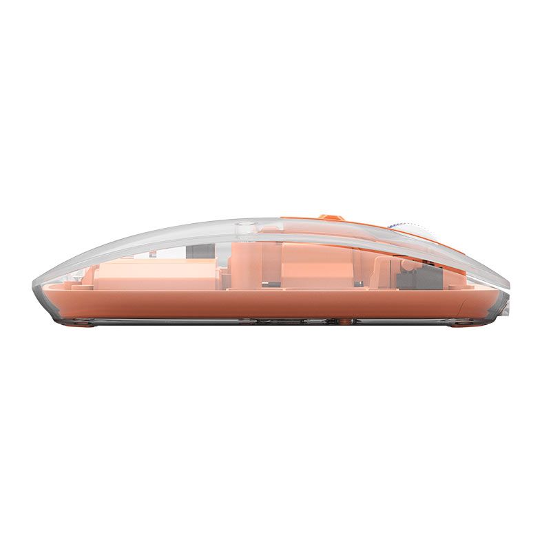 Mouse Marvo M810W, Rainbow, Wireless, 1600DPI, Laranja, M810W-OR