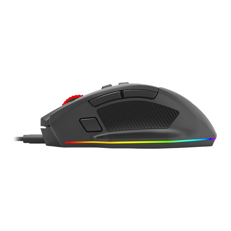 Mouse Gamer Redragon Rind, RGB, 16000DPI, 10 Botoes, Preto, M813-RGB