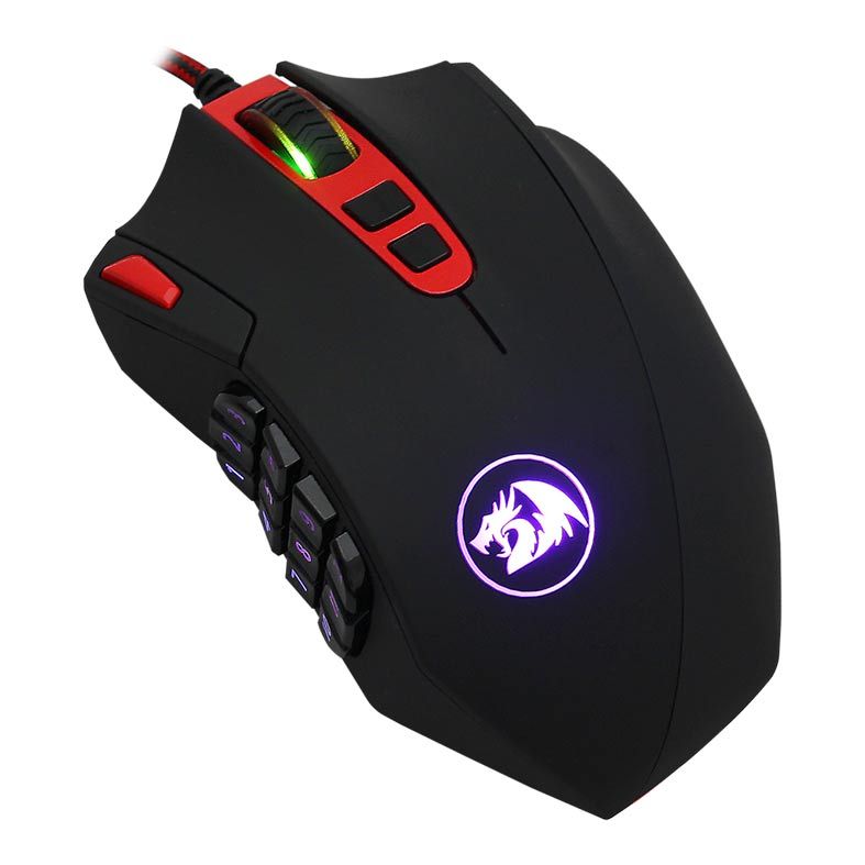 Mouse Gamer Redragon Perdition 3 RGB 12400DPI 18 Botoes, M901-2