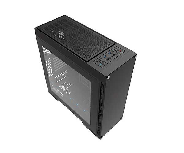 GABINETE GAMER GAMEMAX INFINITY ABYSS RGB MID TOWER VIDRO TEMPERADO BLACK -  M908-TR