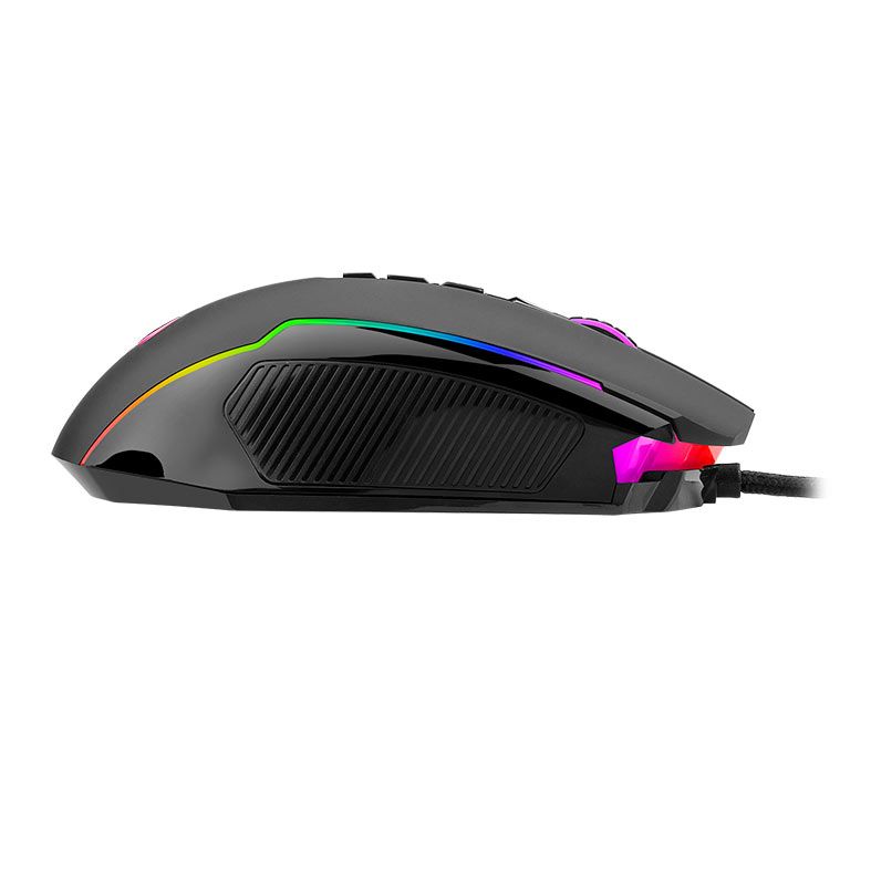 Mouse Gamer Redragon Ranger Basic, RGB, 8000DPI, 9 Botoes, USB, Preto, M910-K