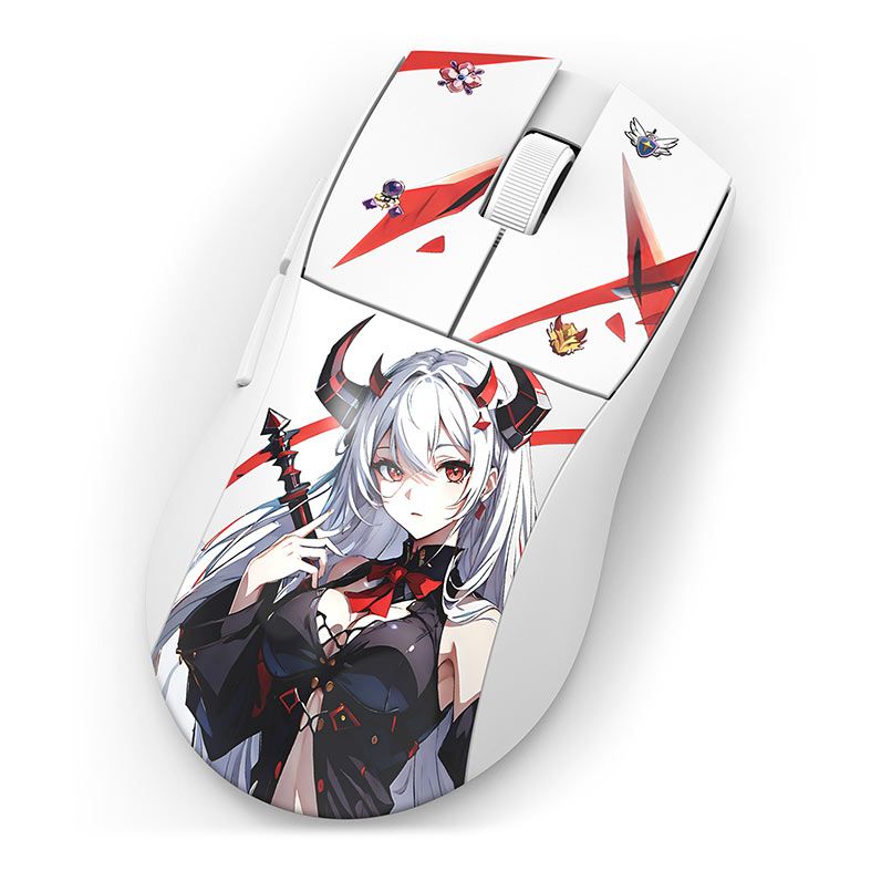 Mouse Gamer Redragon K1ng Pro, 26000DPI, 5 Botoes, Wireless, Branco, M916AK-PRO