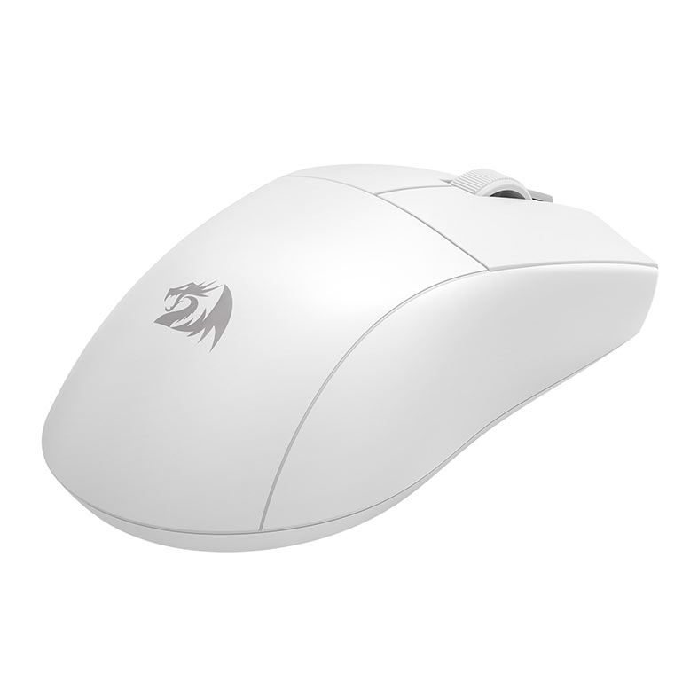 Mouse Gamer Redragon King Pro, 26000DPI, 5 Botoes, Wireless, Branco, M916W-PRO-1K