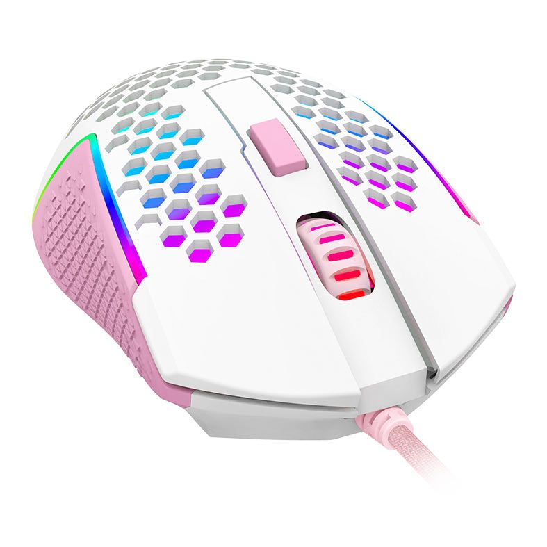 Mouse Gamer Redragon Reaping Elite, RGB, 32000DPI, 6 Botoes, M987WP-P