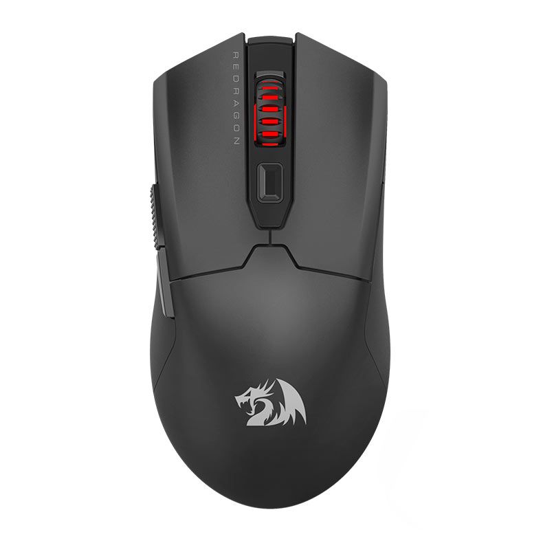 Mouse Gamer Redragon Fyzu Pro, Wireless, Bluetooth, 26000DPI, 6 Botoes, Preto, M995-PRO