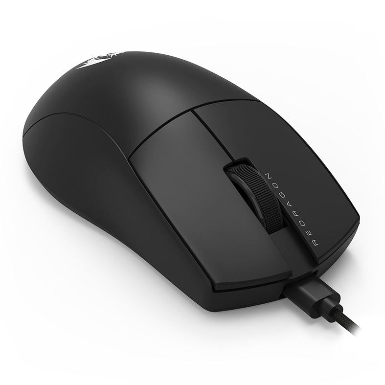 Mouse Gamer Redragon K1ng 8K, 26000DPI, 5 Botoes, Preto, M996