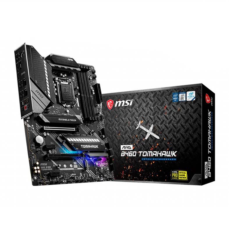 Placa Mae MSI MAG B460 Tomahawk DDR4 Socket LGA1200 Chipset Intel B460