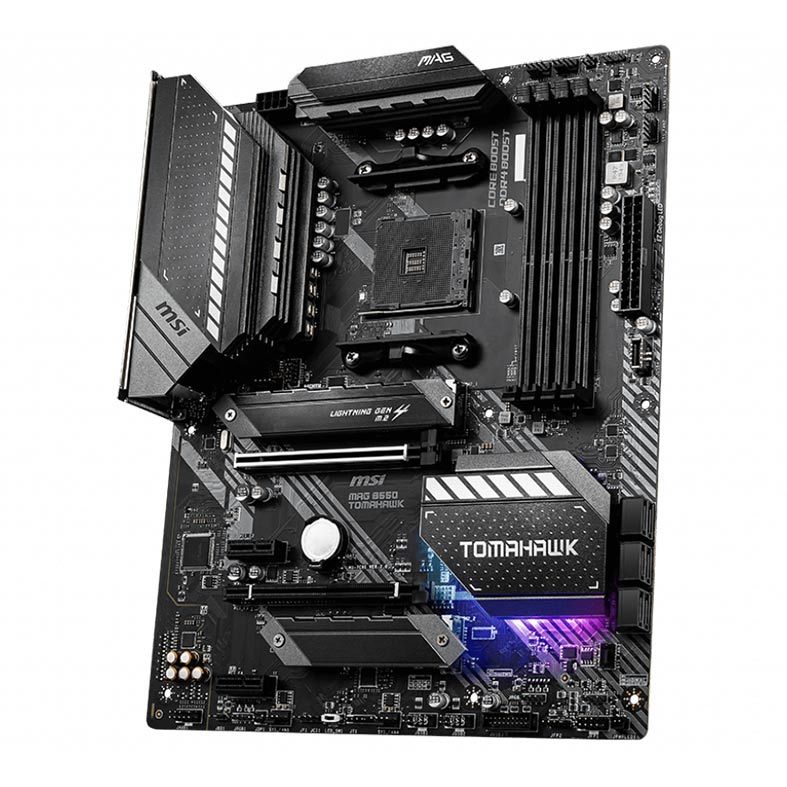 Placa Mae MSI MAG B550 Tomahawk, DDR4, Socket AM4, ATX, Chipset AMD B550, MAG B550 TOMAHAWK