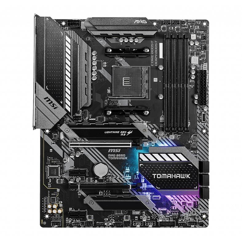 Placa Mae MSI MAG B550 Tomahawk, DDR4, Socket AM4, ATX, Chipset AMD B550, MAG B550 TOMAHAWK