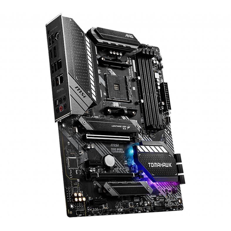 Placa Mae MSI MAG B550 Tomahawk, DDR4, Socket AM4, ATX, Chipset AMD B550,  MAG B550 TOMAHAWK