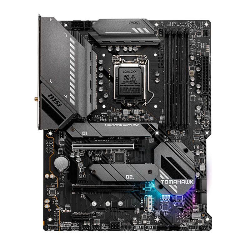 Placa Mae MSI MAG B560 TOMAHAWK WIFI, DDR4, Socket LGA 1200, ATX, Chipset Intel B560, MAG-B560-TOMAHAWK-WIFI
