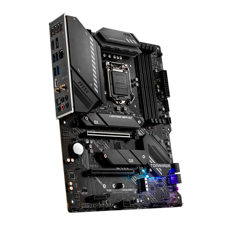 Placa Mae MSI MAG B560 TOMAHAWK WIFI, DDR4, Socket LGA 1200, ATX, Chipset Intel B560, MAG-B560-TOMAHAWK-WIFI