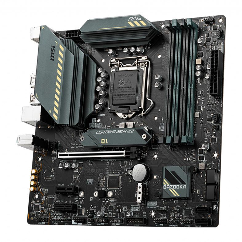 Placa Mãe MSI B560M- PRO E , Chipset B560, Intel LGA 1200, M-ATX, DDR4