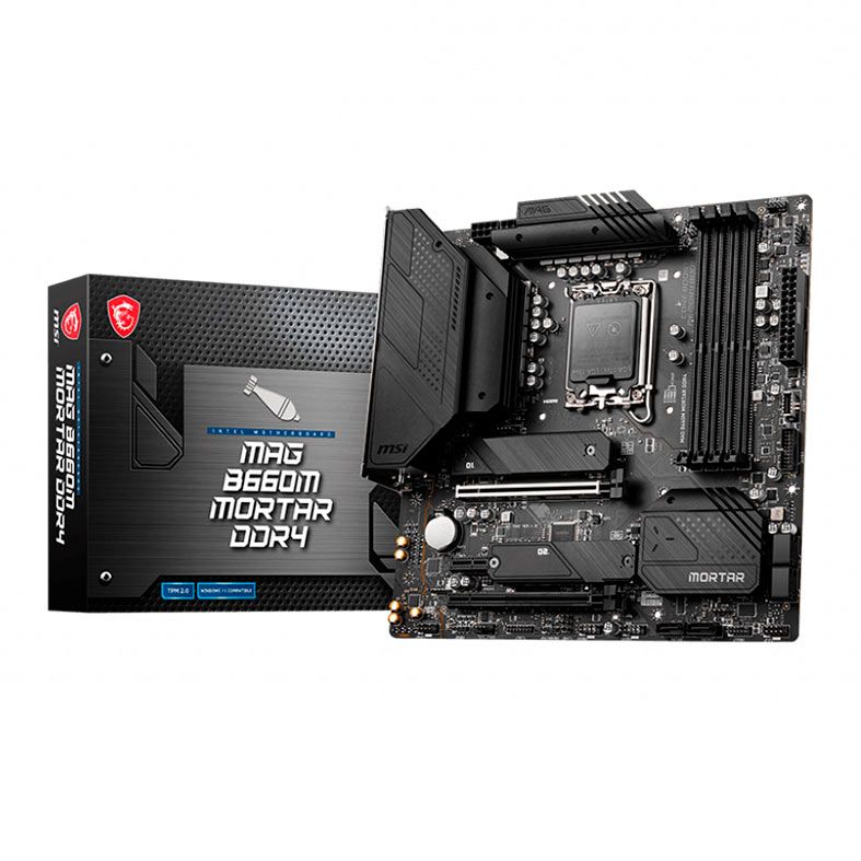 Placa Mae Msi MAG B660M MORTAR DDR4, Socket LGA1700, M-ATX, Chipset Intel B660, MAG B660M MORTAR DDR4