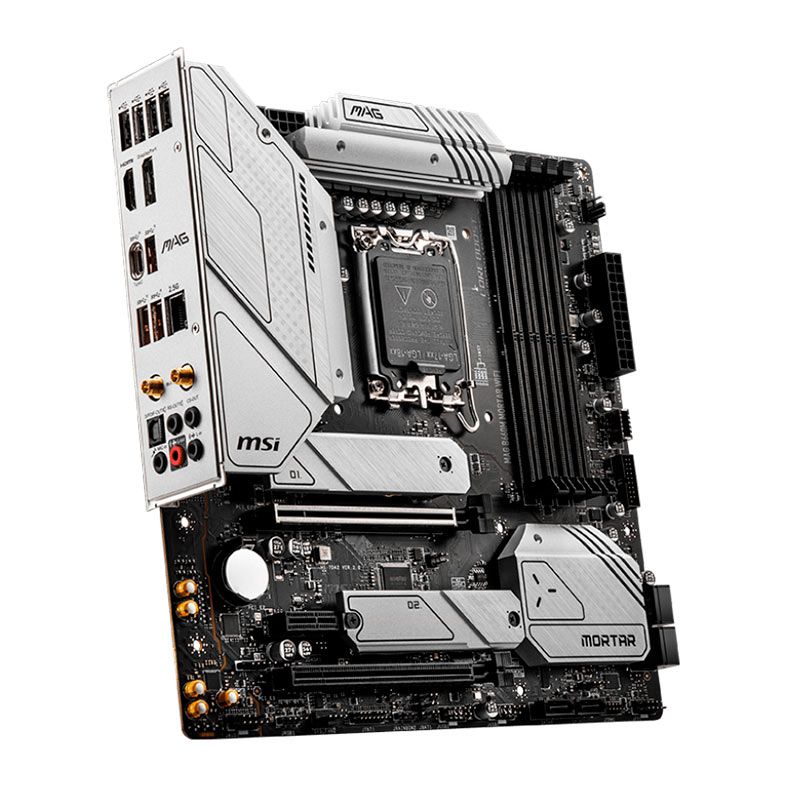 Placa Mae Msi MAG B660M MORTAR WIFI, DDR5, Socket LGA1700, M-ATX, Chipset Intel B660, MAG B660M MORTAR WIFI
