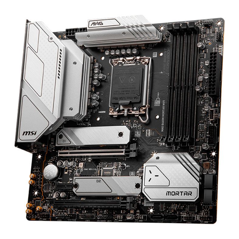 Placa Mae Msi MAG B660M MORTAR WIFI, DDR5, Socket LGA1700, M-ATX, Chipset Intel B660, MAG B660M MORTAR WIFI