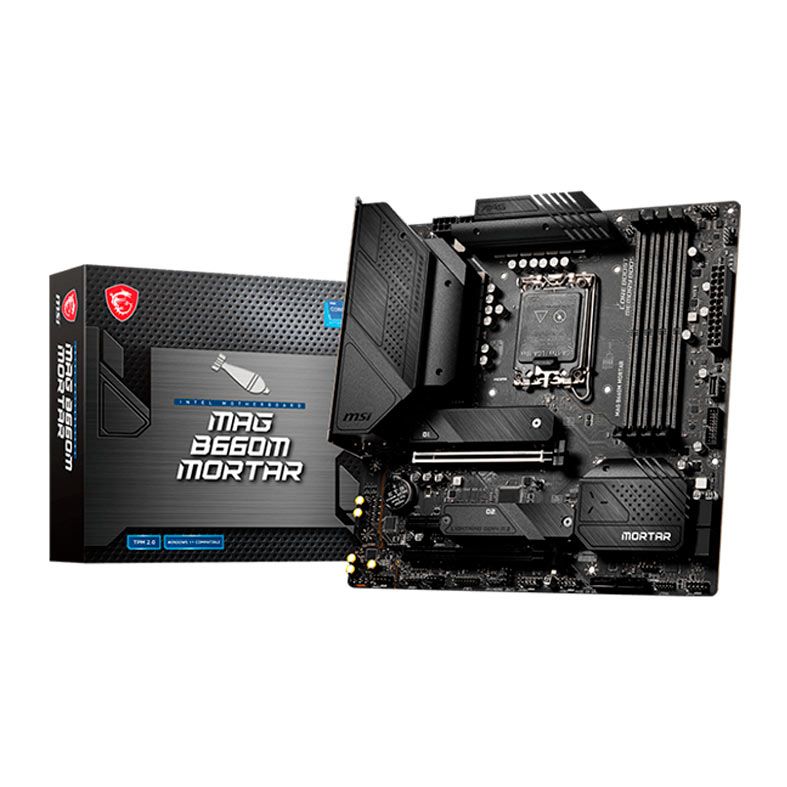 Placa Mae Msi MAG B660M MORTAR, DDR5, Socket LGA1700, M-ATX, Chipset Intel B660, MAG B660M MORTAR