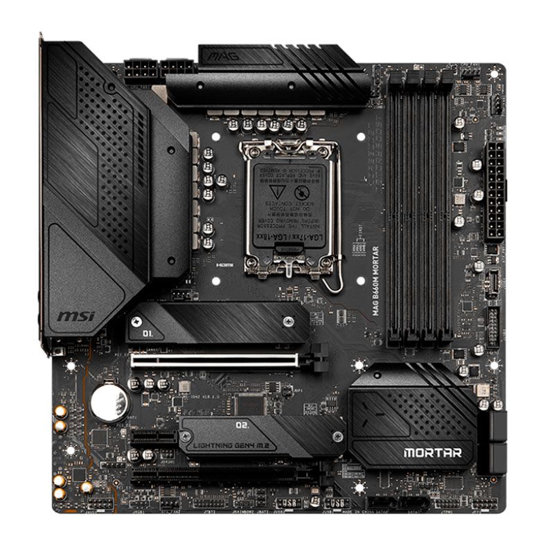 Placa Mae Msi MAG B660M MORTAR, DDR5, Socket LGA1700, M-ATX, Chipset Intel B660, MAG B660M MORTAR