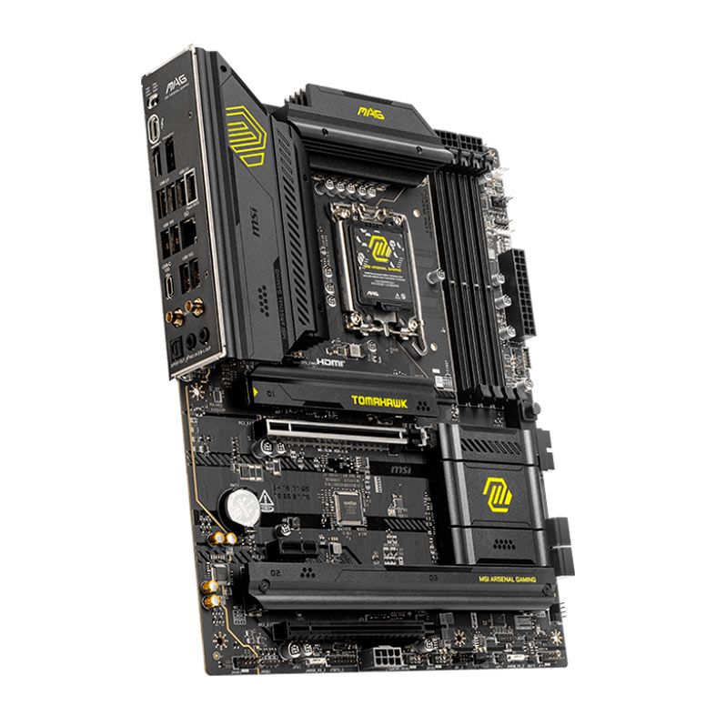 Placa Mae MSI MAG B860 Tomahawk WiFi, DDR5, LGA1851, ATX, Chipset Intel B860, MAG-B860-TOMAHAWK-WIFI