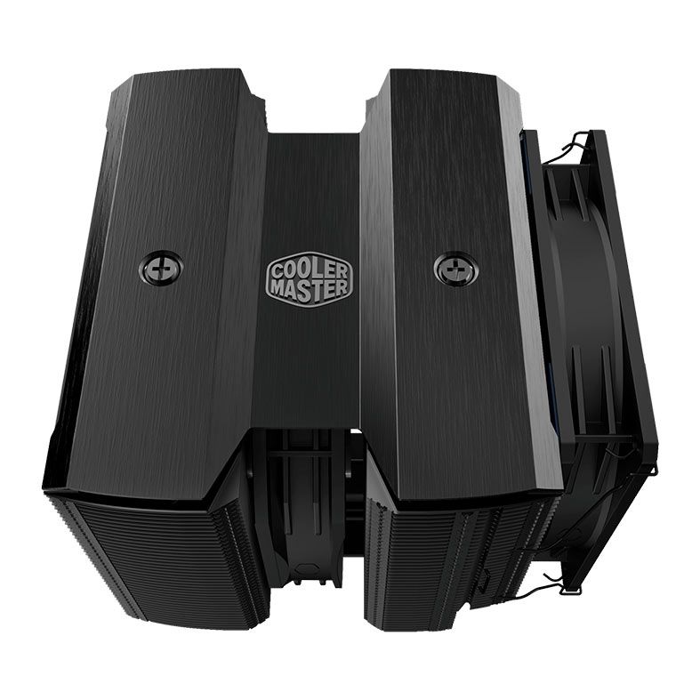 Cooler Para Processador Cooler Master MasterAir MA824 Stealth, 120mm, Preto, MAM-D8PN-318PK-R1