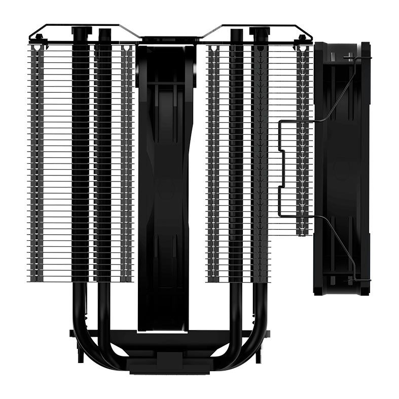 Cooler Para Processador Cooler Master MasterAir MA824 Stealth, 120mm, Preto, MAM-D8PN-318PK-R1