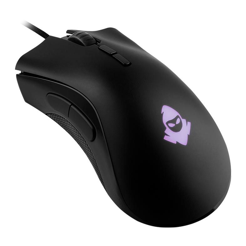 Kit Teclado e Mouse, Mouse Gamer Mancer Lead Rgb 10000dpi + Teclado Mecanico Mancer Shade Rainbow Rgb