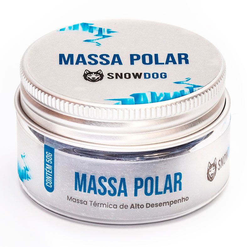 Massa Termica De Alta Performance SnowDog Massa Polar, 50g, MASPOL50G