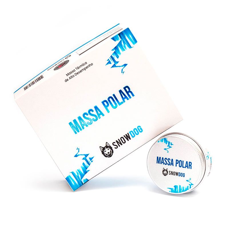 Massa Termica De Alta Performance SnowDog Massa Polar, 50g, MASPOL50G
