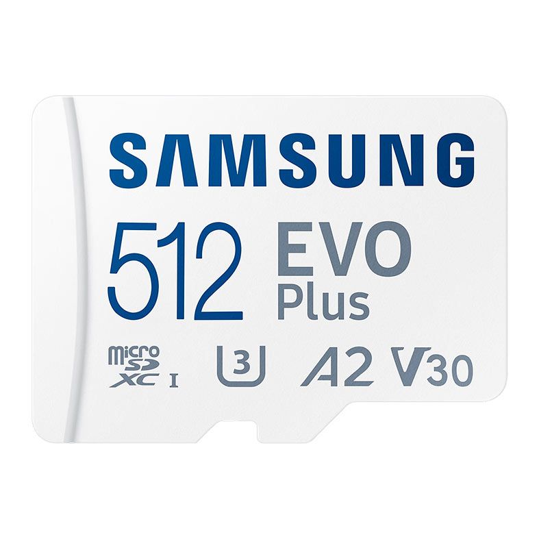 Cartao de Memoria Samsung EVO Plus, 512GB, MicroSDXC, UHS-I, MB-MC512KA-EU