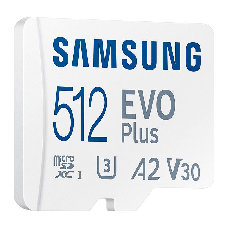 Cartao de Memoria Samsung EVO Plus, 512GB, MicroSDXC, UHS-I, MB-MC512KA-EU