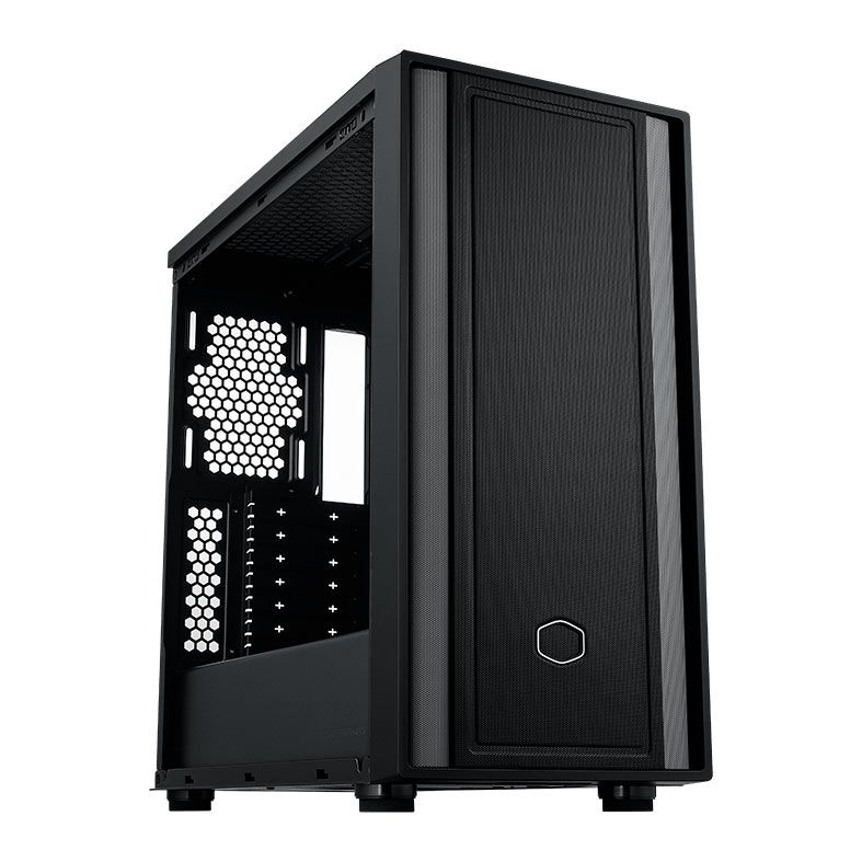 Gabinete Gamer Cooler Master MB600 Lite, Mid-Tower, Lateral de Vidro, Preto, MB600L-KGNN-S00