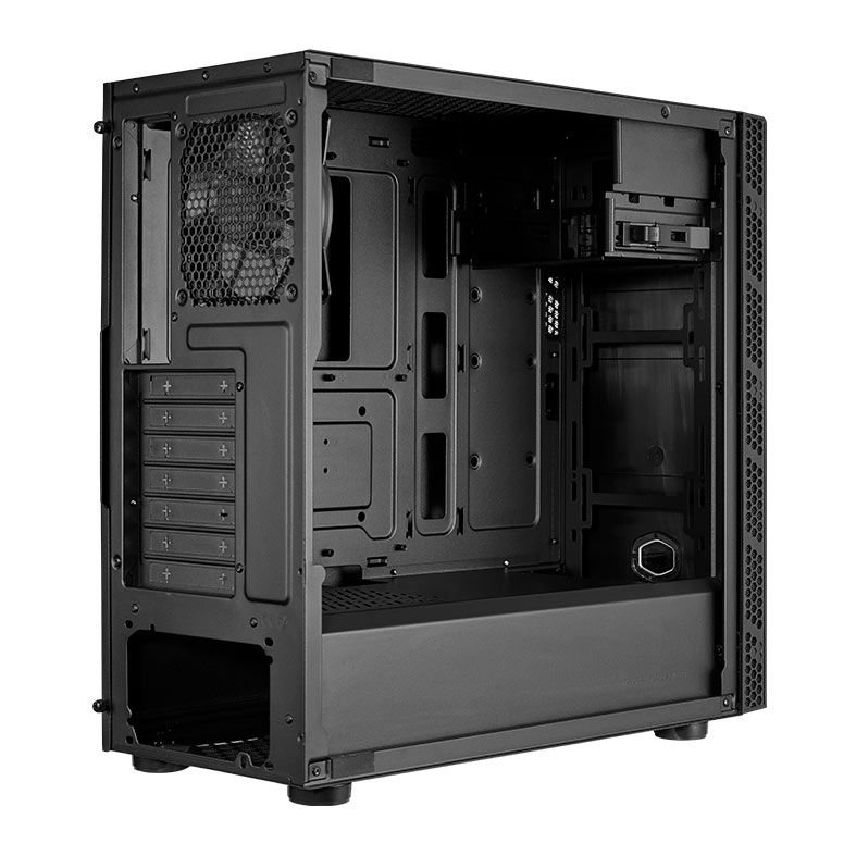 Gabinete Gamer Cooler Master MB600L v2, Mid-Tower, Com 1 Fan, Lateral de Vidro, Preto, MB600L2-KG5N-S00