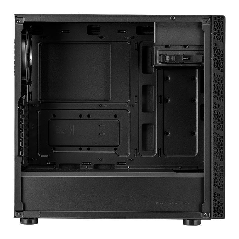 Gabinete Gamer Cooler Master MB600L v2, Mid-Tower, Com 1 Fan, Lateral de Vidro, Preto, MB600L2-KG5N-S00