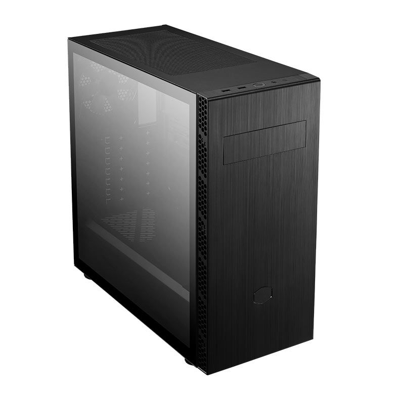 Gabinete Gamer Cooler Master MB600L v2, Mid-Tower, Com 1 Fan, Lateral de Vidro, Preto, MB600L2-KG5N-S00